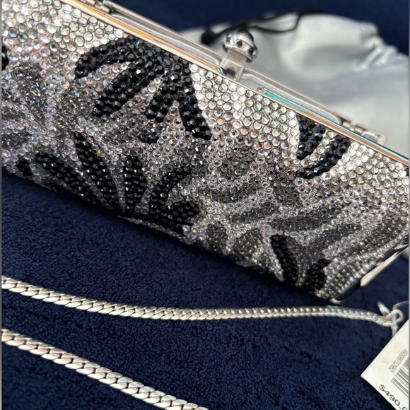 Vintage Kate Landry Swarofski Crystal Clutch/Crossbody. RARE 🔥💙 - Picture 3 of 6